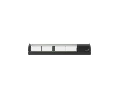 Hoshizaki HNC-150BE-R-BLH Sushi Display Case led lighting and right sided