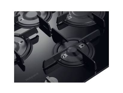 Hotpoint FTGHG641DHBK Black Gas Hob