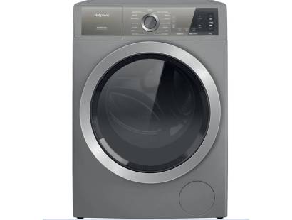 Hotpoint H8W046SBUK Washing Machine - Silver