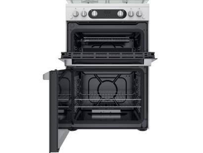 Hotpoint HD67G02CCW Double Cooker