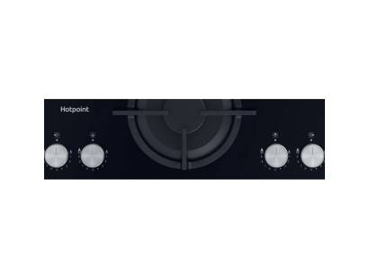 Hotpoint HGS61SBK Black Glass Gas Hob