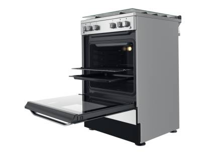 Hotpoint HS67G2PMX Gas Single Cooker