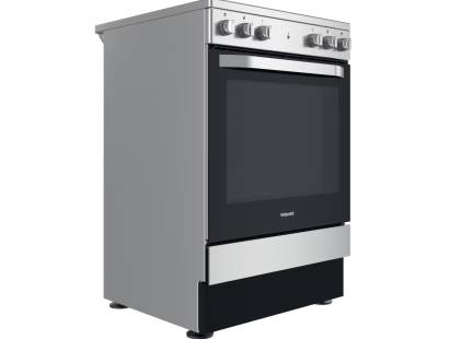 Hotpoint HS67V5KHX Electric Cooker - Silver