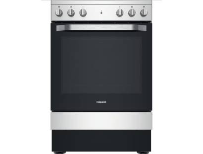 Hotpoint HS67V5KHX Electric Single Cooker - Silver