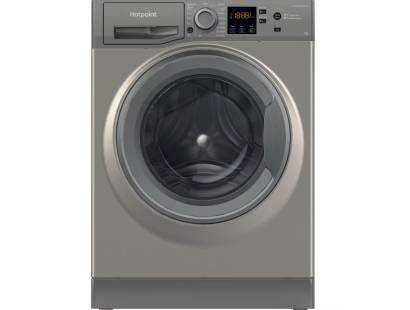 Hotpoint NSWF7469GGUK Washing Machine - Graphite