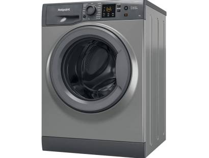 Hotpoint NSWM846GGUK Graphite Washing Machine