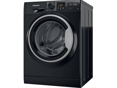 Hotpoint NSWM864CBSUKN Black Washing Machine