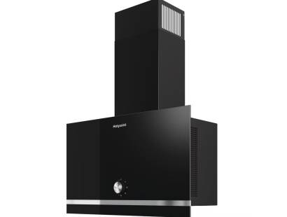 Hotpoint PHVP62FLMK Black Cooker Hood