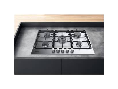 Hotpoint PPH75PDFIXUK Silver Gas Hob