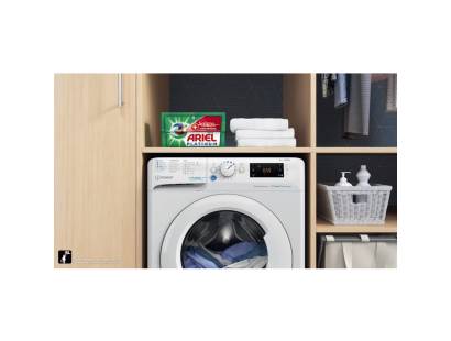 Indesit BWE91496XWVUK Push&Go Steam Washing Machine