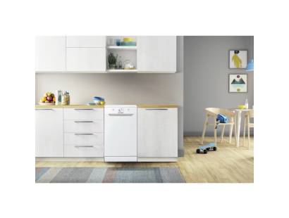 Indesit DF9E1B10UK Freestanding Slimline Dishwasher