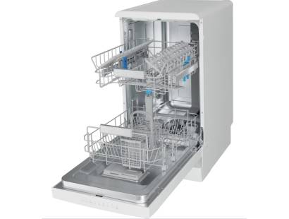 Indesit DSFO3T224ZUKN White Slimline Dishwasher