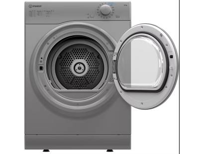 Indesit I1D80SUK Air-vented Silver Tumble Dryer