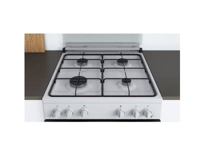 Indesit ID67G0MCWUK Gas Double Cooker - white