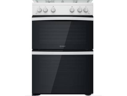 Indesit ID67G0MCWUK Gas Double Cooker