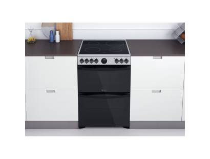 Indesit ID67V9HCXUK White Electric Cooker