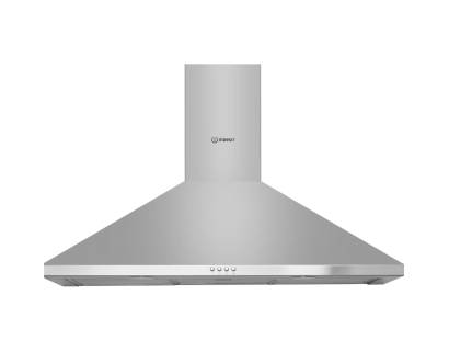 Indesit IHPC95LMX Wall Mounted Cooker Hood