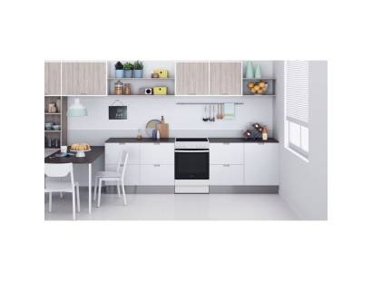 Indesit IS67V5KHW White Electric Cooker