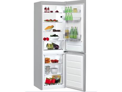 Indesit LI8S2ES Silver Fridge Freezer