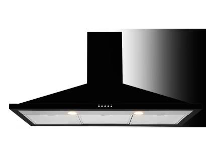 Leisure H102PK 100cm Chimney Hood - Black 