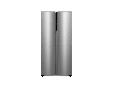 Midea MDRS619FIE46 Frost Free Fridge Freezer - Stainless Steel