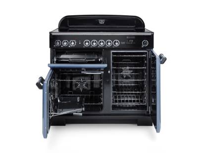 Rangemaster CDL100DFFSLC Dual Fuel Slate Chrome Range Cooker