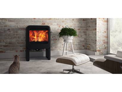 Rock 350 Woodburning Stove with Tablet Stand 5