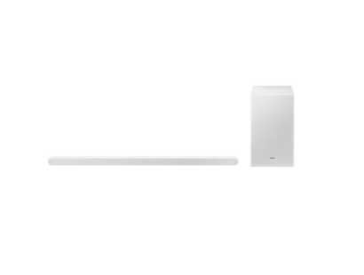 Samsung HW-S701DXU 3.1ch Ultra slim Q-Symphony Soundbar with Wireless Subwoofer - White