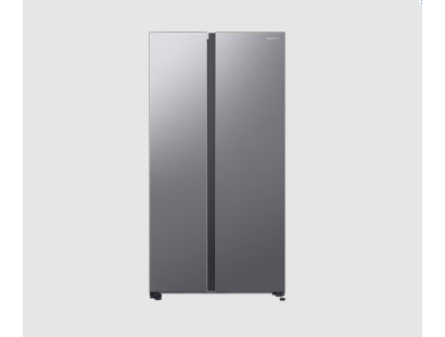 Samsung Series 6 SpaceMax™ RS62DG5003S9 American-Style Smart Fridge Freezer - Refined Inox