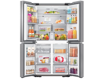 Samsung Series 9 SpaceMax™ RF65DG960ESR French Style Smart Fridge Freezer - Real Stainless