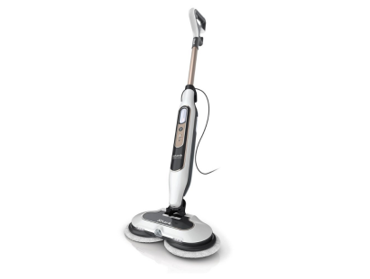 Shark S8201UK Steam & Scrub Automatic Steam Mop with Steam Blaster - White