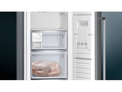 Siemens GS36NAXEP Black Freezer