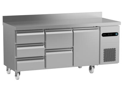 Snowflake SCR-180DG-LRR-RRC-C1 3-Section Refrigerated Counter