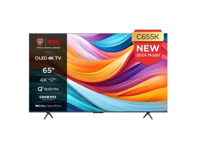 TCL 65C655K 65 inch 4K QLED HDR Pro Android TV