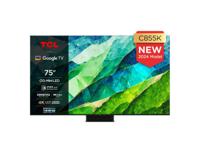 TCL 75C855K 75 inch 4K QLED HDR Premium Google TV