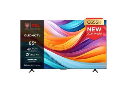 TCL 85C655K 85 inch 4K QLED HDR Pro Android TV