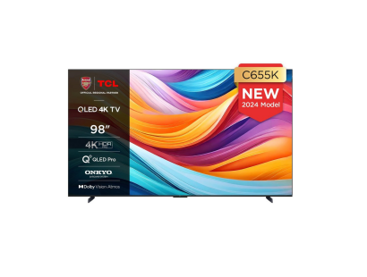 TCL 98C655K 98 inch 4K QLED HDR Pro Android TV