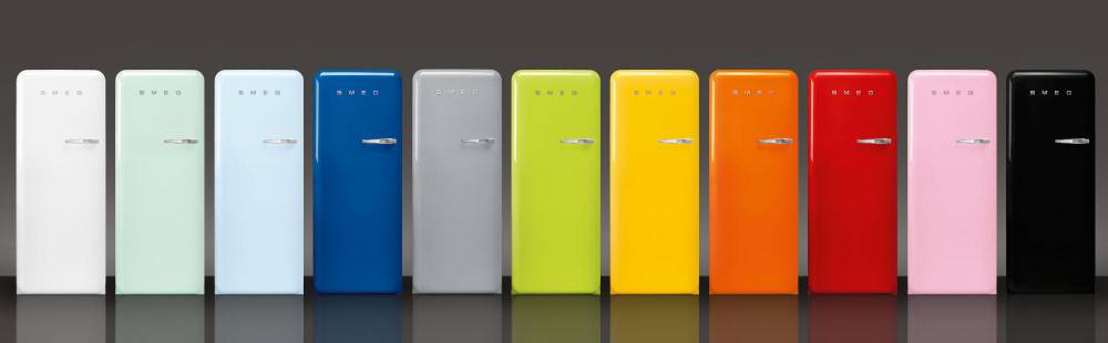 smeg fridge colours