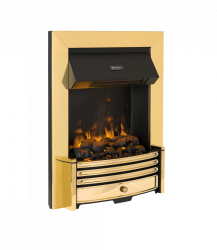 Dimplex Crestmore Brass Effect Optimyst Inset Fire