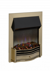 Dimplex Dumfries Antique Brass Optiflame 3D Electric Inset Fire