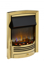 Dimplex Glencoe Brass Optiflame 3D Electric Inset Fire