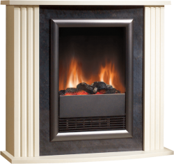 Dimplex Mozart Cream Optiflame Electric Suite