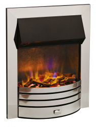 Dimplex Torridon Chrome Optiflame 3D Electric Inset Fire