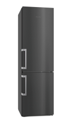 Miele KFN 4795 DD Fridge Freezer - Black Steel