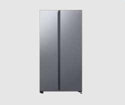 Samsung Series 6 SpaceMax™ RS62DG5003S9 American-Style Smart Fridge Freezer - Refined Inox