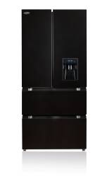 Waterford Appliances French Style Fridge Freezer - Dark Inox