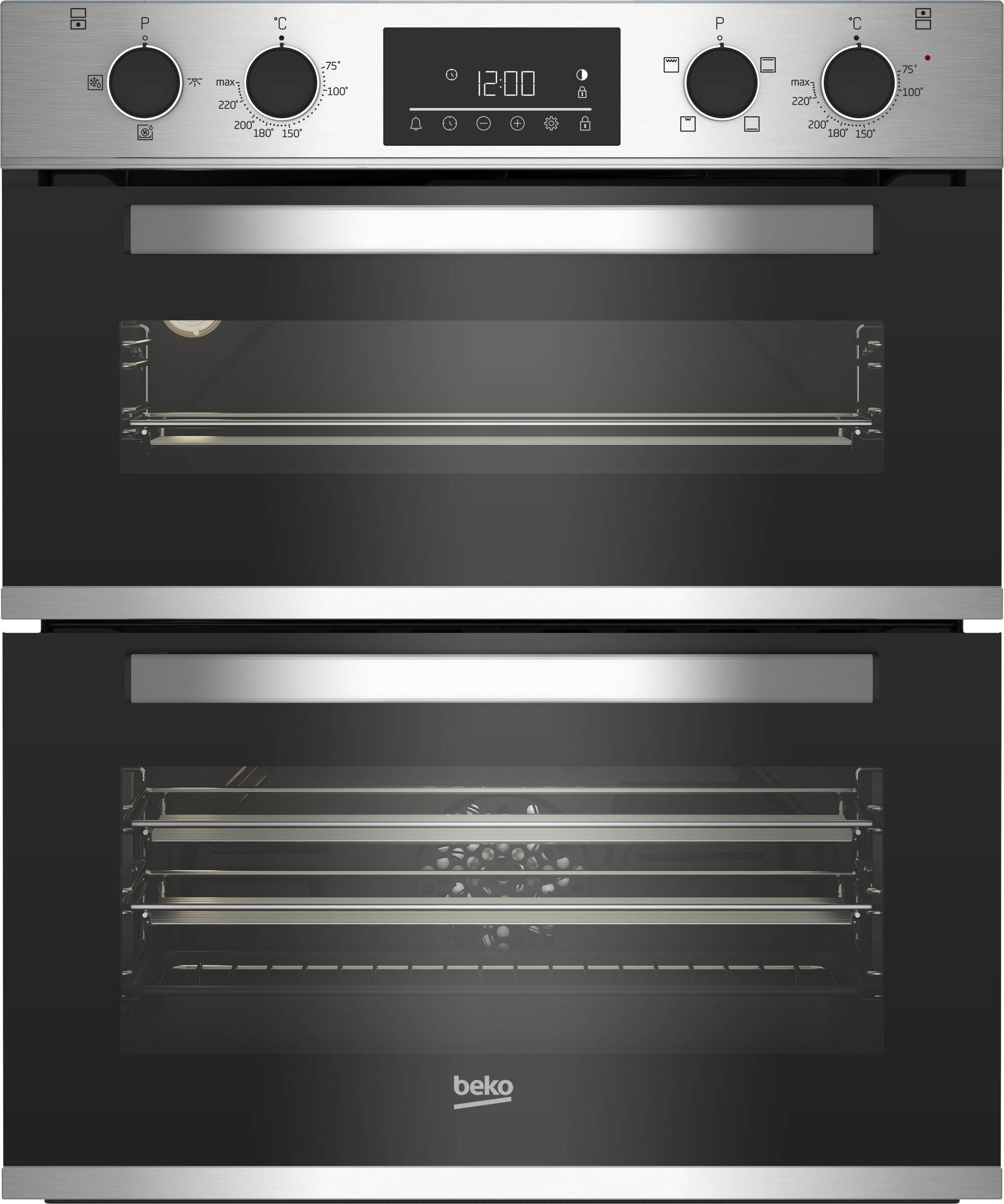 beko double oven grill