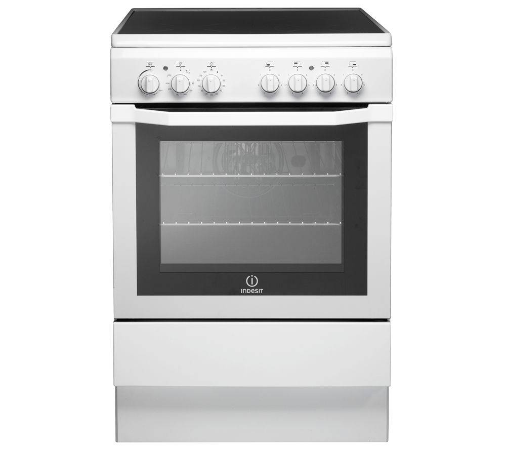 indesit 55cm electric cooker