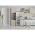 Indesit IBTNF60182SAQUA Silver Fridge Freezer